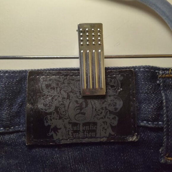 Vintage Y2K Paco Jeans Embroidered Jeans Sz 34x30 Skate Pants Embroidered Denim - Picture 4 of 4